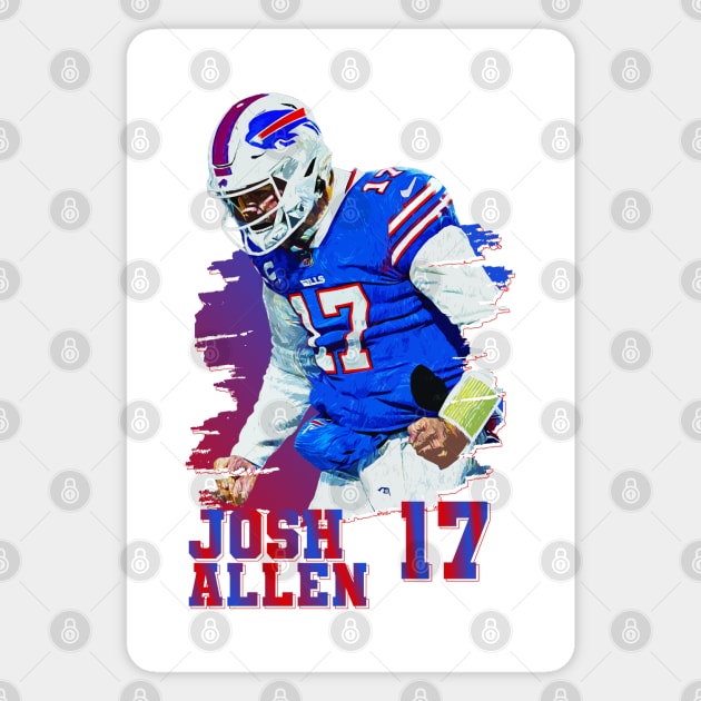 Josh allen || 17 Magnet by Aloenalone